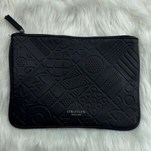 Oroton Craig Karl limited edition make up amenity kit bag for qantas curates